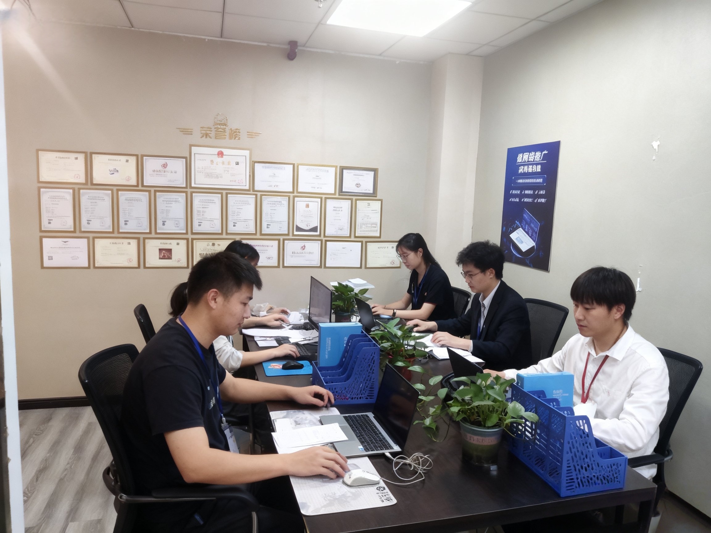 团队拍摄实拍画面示例